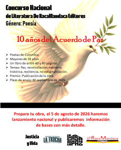 Concurso Nacional de Literatuta De RacaMandaca Editores